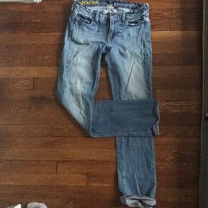 Jcrew matchstick 28R bootcut jean